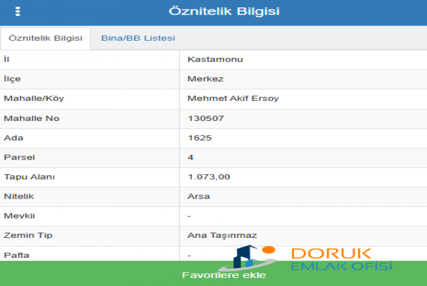 Doruk Emlak Ofisi > DORUK EMLAK OFİSİNDEN M. AKİF ERSOY MAHALLESİ SATILIK KOOPERATİF HİSSESİ