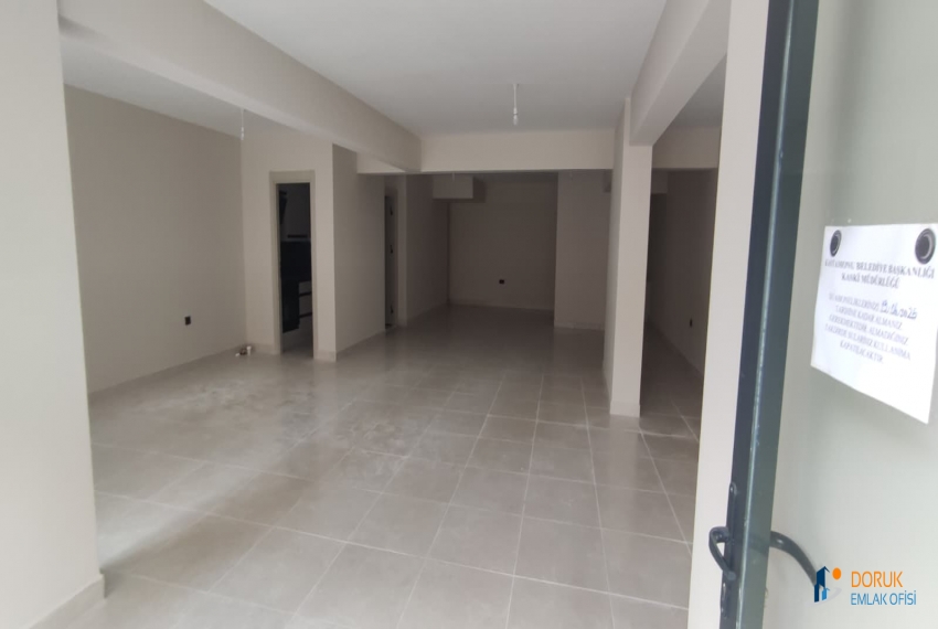 Doruk Emlak Ofisi > DORUK EMLAK OFİSİNDEN MÜTEVELLİ PARLA'DA 100M2 KİRALIK DÜKKAN