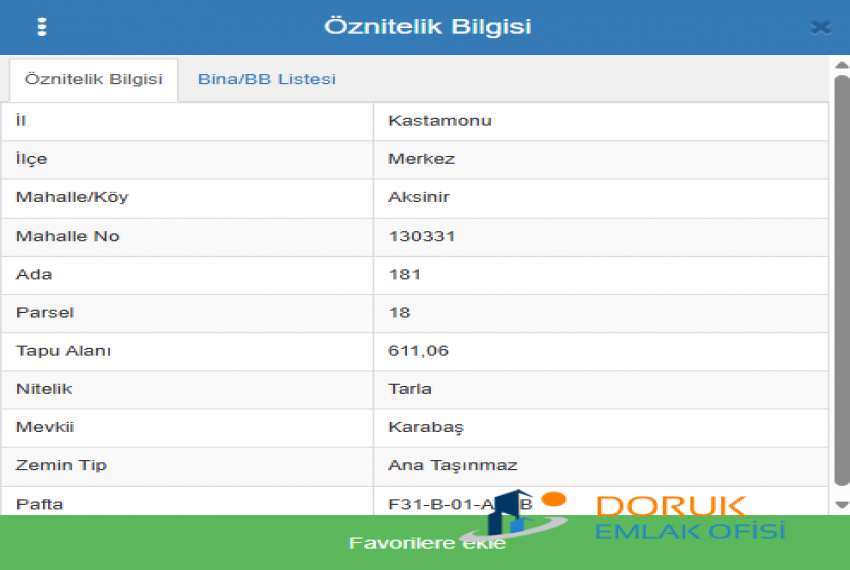 Doruk Emlak Ofisi > FİYAT DÜŞTÜ! ACİL İHTİYAÇTAN DOLAYI SATILIK AKSİNİR KÖYÜ ORGANİZE SANAYİ YOLU ÜZERİ KUPON ARSA