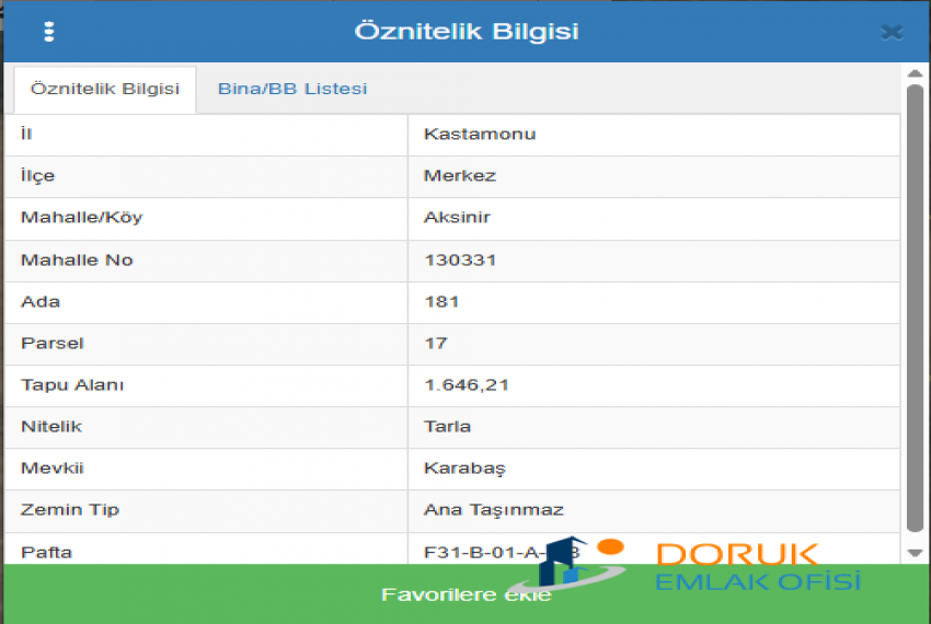 Doruk Emlak Ofisi > FİYAT DÜŞTÜ! ACİL İHTİYAÇTAN DOLAYI SATILIK AKSİNİR KÖYÜ ORGANİZE SANAYİ YOLU ÜZERİ KUPON ARSA