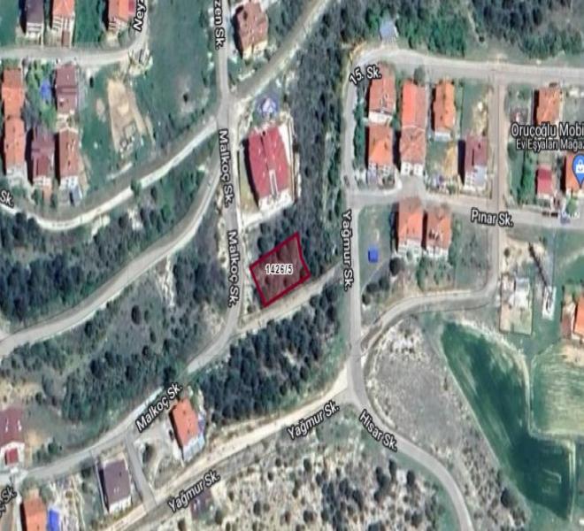 DORUK EMLAK OFİSİNDEN MEHMET AKİF ERSOY MAHALLESİNDE 4 KATLI EV YAPIMINA UYGUN 456 M2 ARSA